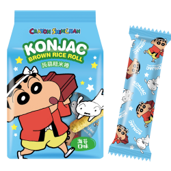 蠟筆小新蒟蒻糙米捲(海苔)130G