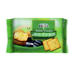 健康日誌洋芋脆餅海苔口味192g