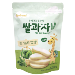 ibobomi 嬰兒米餅 菠菜 30g