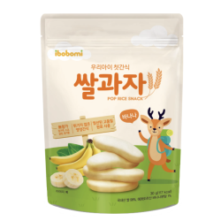 ibobomi 嬰兒米餅 香蕉 30g