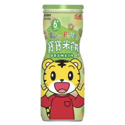 巧虎寶寶米餅-蘋果花椰菜 45g (罐)