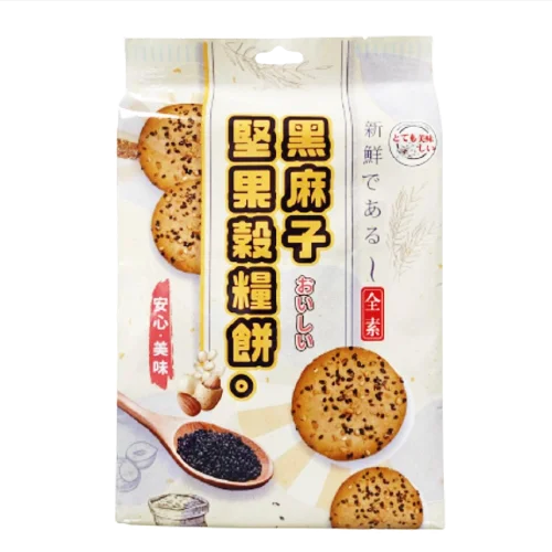 味覺黑麻子堅果穀糧餅 252g