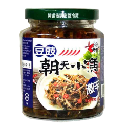 老騾子 小魚乾豆豉 280G