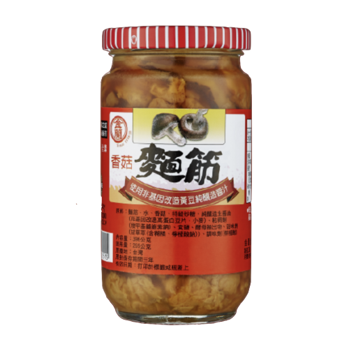 金蘭 香菇麵筋396GM