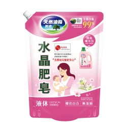 南僑 洗衣液(櫻花百合) 補充包 1400g