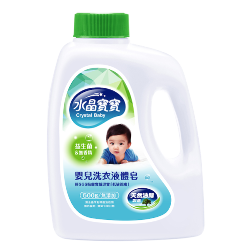 南僑 嬰兒洗衣液(水晶寶寶) 瓶裝 500g