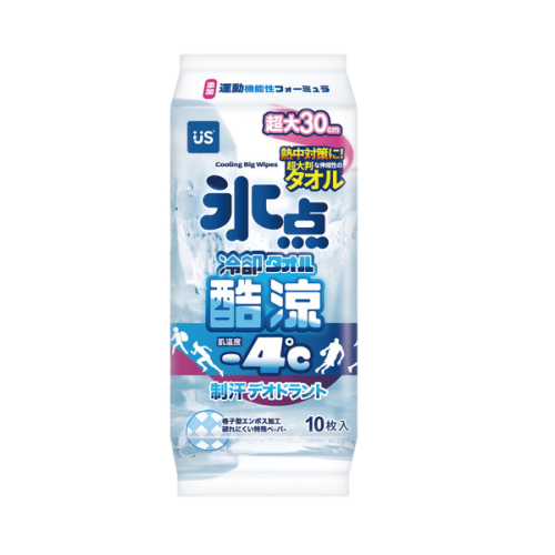 優生 冰點酷涼濕巾10抽 (加大)