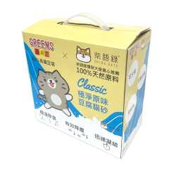 葛莉思-極淨原味豆腐貓砂 4KG