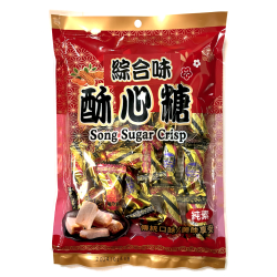 翔禹 酥心糖-綜合 (芝麻、花生) 247g