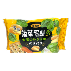 張媽媽 薯餅蔬菜蛋餅乾 190g