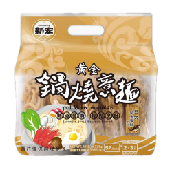 新宏 鍋燒意麵-柴魚海鮮 335g 