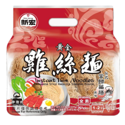 新宏 雞絲麵-當歸藥膳 335g 