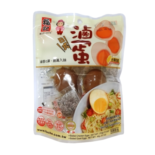 福記 日式滷蛋6粒(袋) 210g