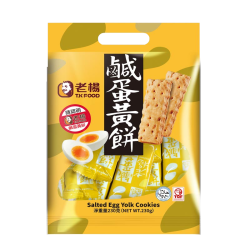 好運來鹹蛋黃餅 230g