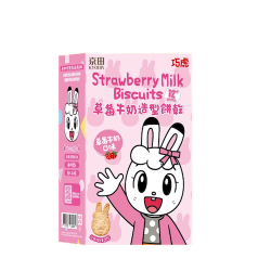 巧虎 琪琪草莓牛奶餅乾 90G