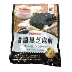 巧益香濃黑芝麻餅 112g