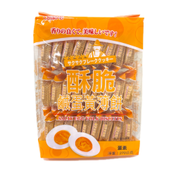 巧益 酥脆鹹蛋黃薄餅 270g