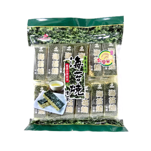巧益 海苔燒米菓 168g