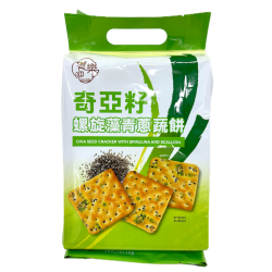 饗樂吧 奇亞籽螺旋藻青蔥餅 200g