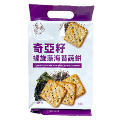 饗樂吧 奇亞籽螺旋藻海苔餅 200g