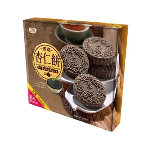 皇族 杏仁餅*芝麻(8粒) 200g