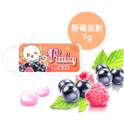 PINKY 野莓派對薄荷糖 7g