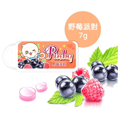 PINKY 野莓派對薄荷糖 7g
