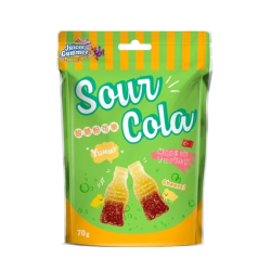 百靈 QQ糖 酸糖粉(可樂) 70g 