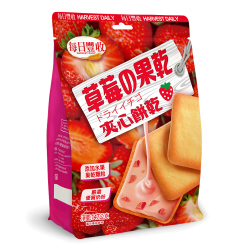 每日豐收 草莓果乾夾心餅乾 147g