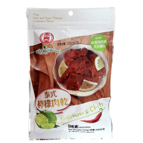 富貴香泰式檸檬肉乾180g