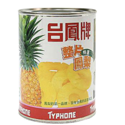 台鳳 鳳梨罐頭 (整片) 565g