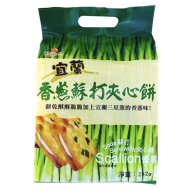 巧益香蔥蘇打夾心餅252g