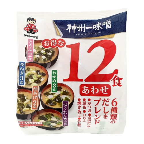 神州-12入綜合味噌湯 193.1g