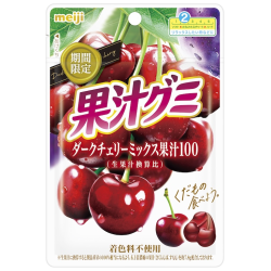 明治果汁QQ軟糖黑櫻桃 47g