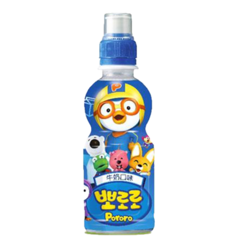 Pororo啵樂樂乳酸飲料 ⽜奶 235ml