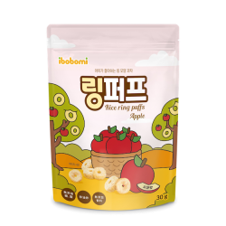 ibobomi 米泡芙蘋果 30g*1歲以上