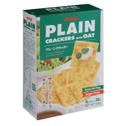 明治 蘇打餅乾 燕麥 104g