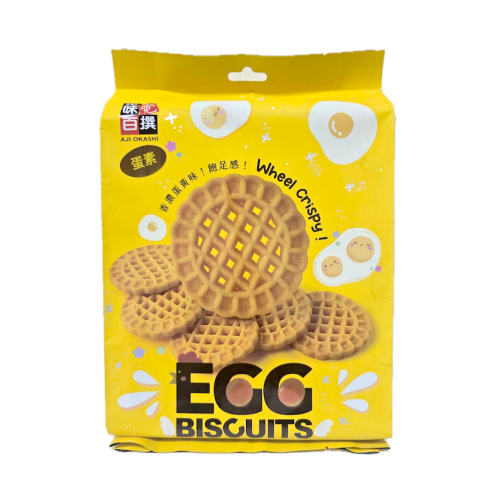 味覺車輪型蛋仔鮮脆餅 320g