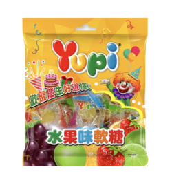 YUPI 水果味軟糖 170g