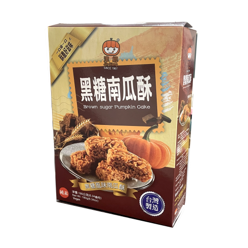津鄉 黑糖南瓜酥 180g
