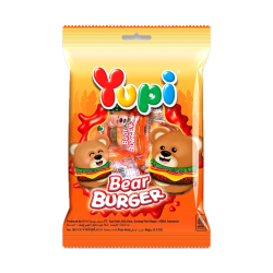 YUPI 呦皮漢堡熊仔軟糖 84g
