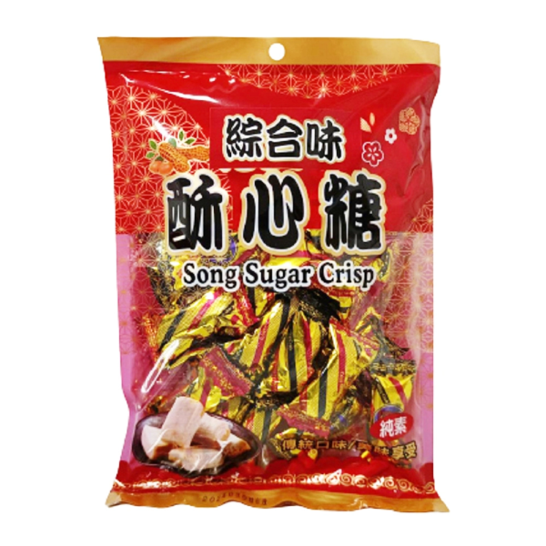 翔禹 酥心糖-綜合味 (芝麻、花生) 247g