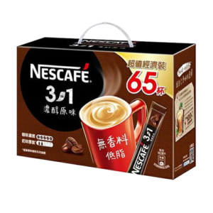 雀巢咖啡 (濃醇原味 3合1) 65入盒