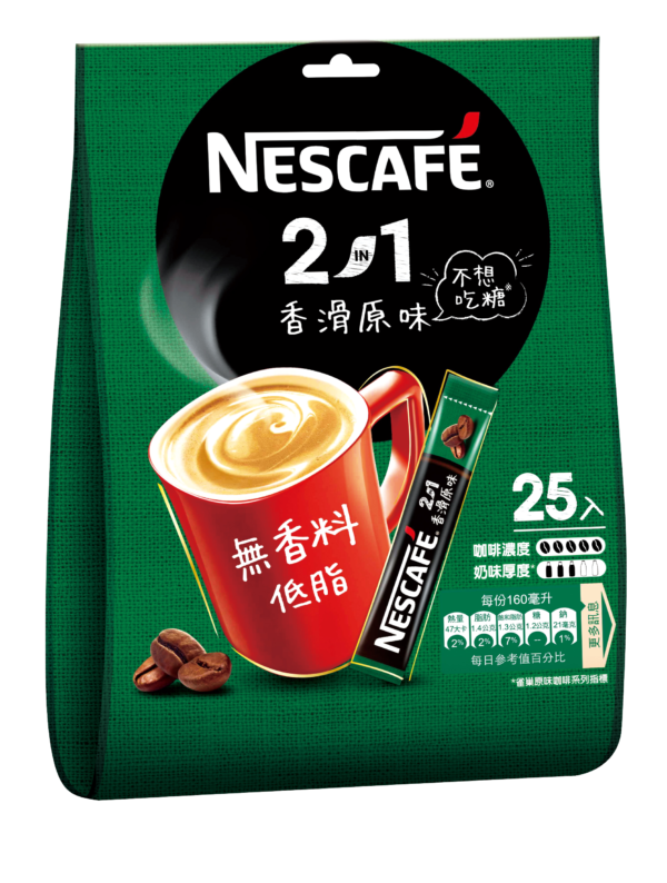雀巢咖啡 (香滑原味 2合1) 25入*11g