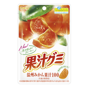 明治果汁QQ軟糖-溫州蜜柑口味 54g