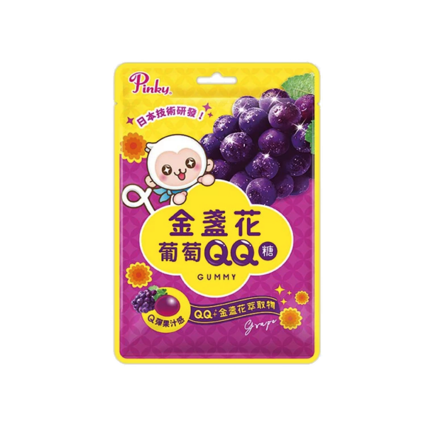 Pinky 金盞花葡萄QQ糖 59.5G