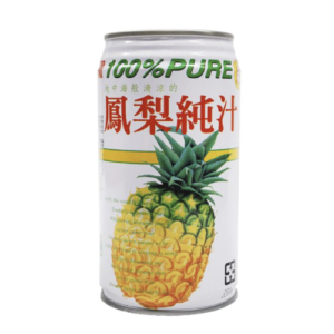 台鳳 純鳳梨汁 350ml