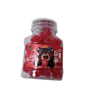 味覺益生菌果汁軟糖-草莓 55g （紅）