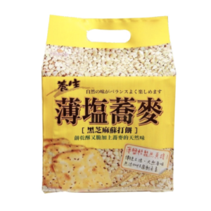 巧益 蘇打餅 蕎麥 252g (純素)