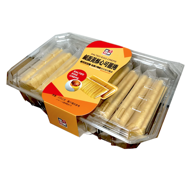 味覺 鹹蛋黃可麗捲 228g